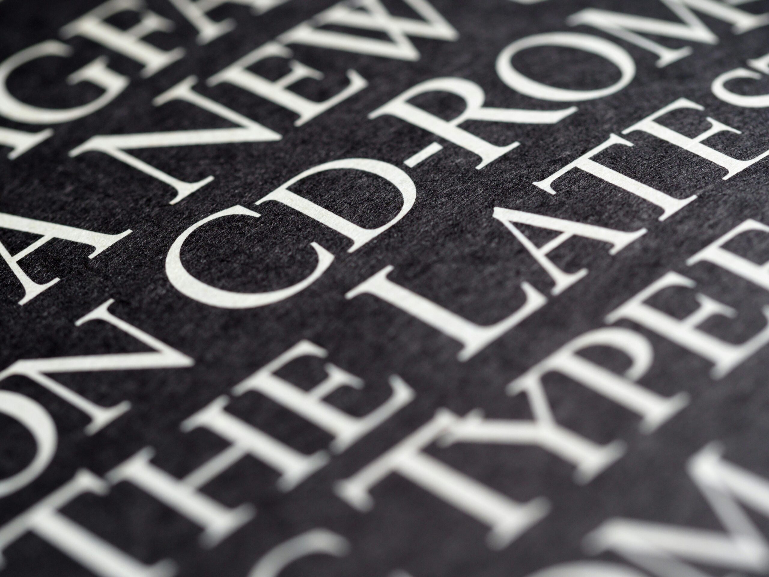 Typography layout for real estate brand guidelines