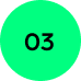 Green circle with number 03